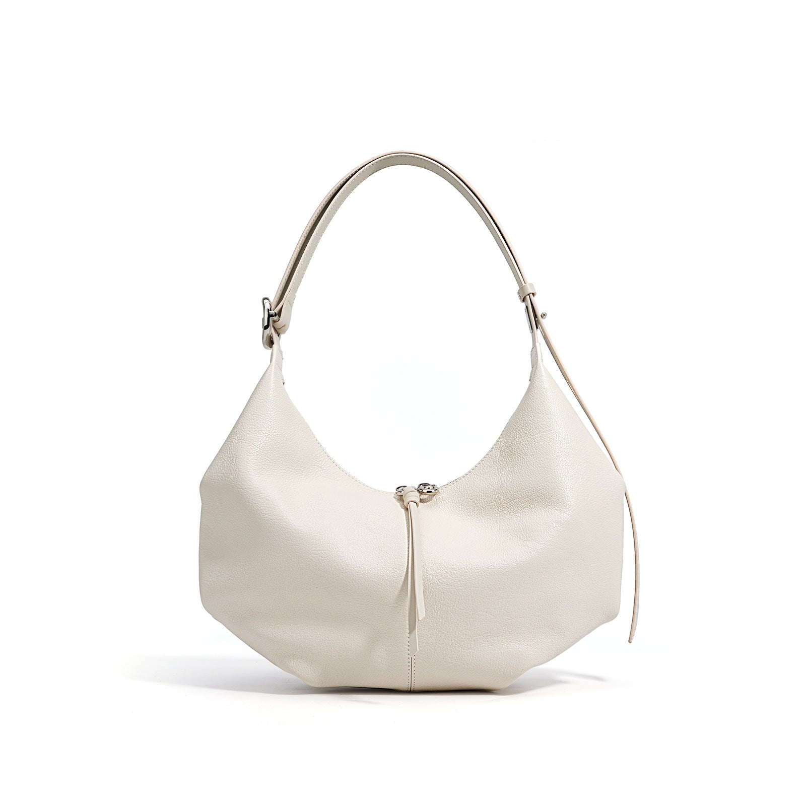 crescent shoulder bag with drawstring detail – NOAX