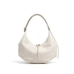 crescent shoulder bag with drawstring detail – NOAX
