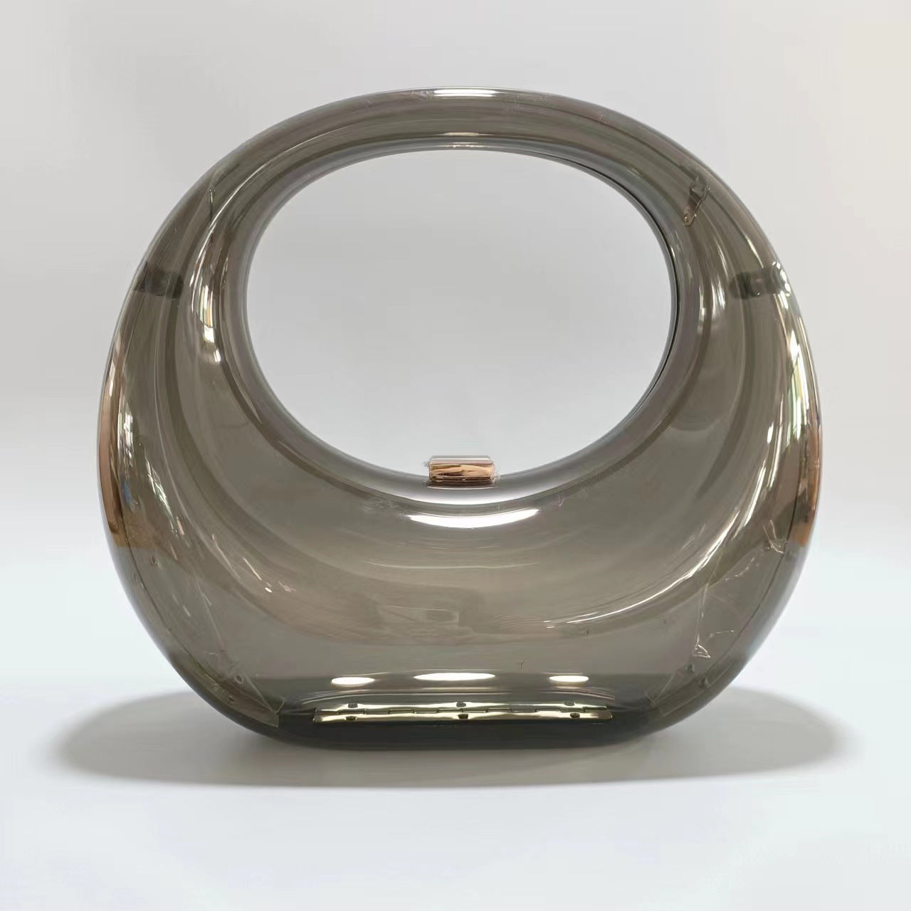 round top-handle acrylic handbag - Errolyn