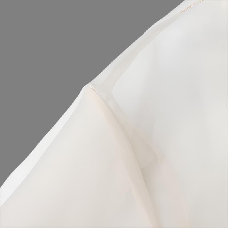 White blouse with floral design - Celtam