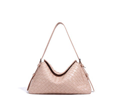 woven shoulder bag with sculpted base – ARIA