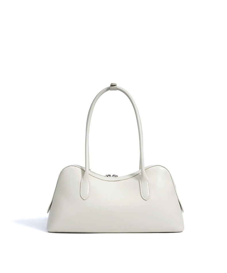 floral charm baguette bag with double handles – BLIOM
