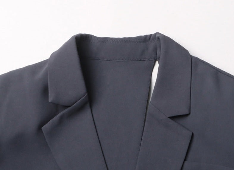 asymmetrical cut-out blazer with buckle detail - Flszkghf