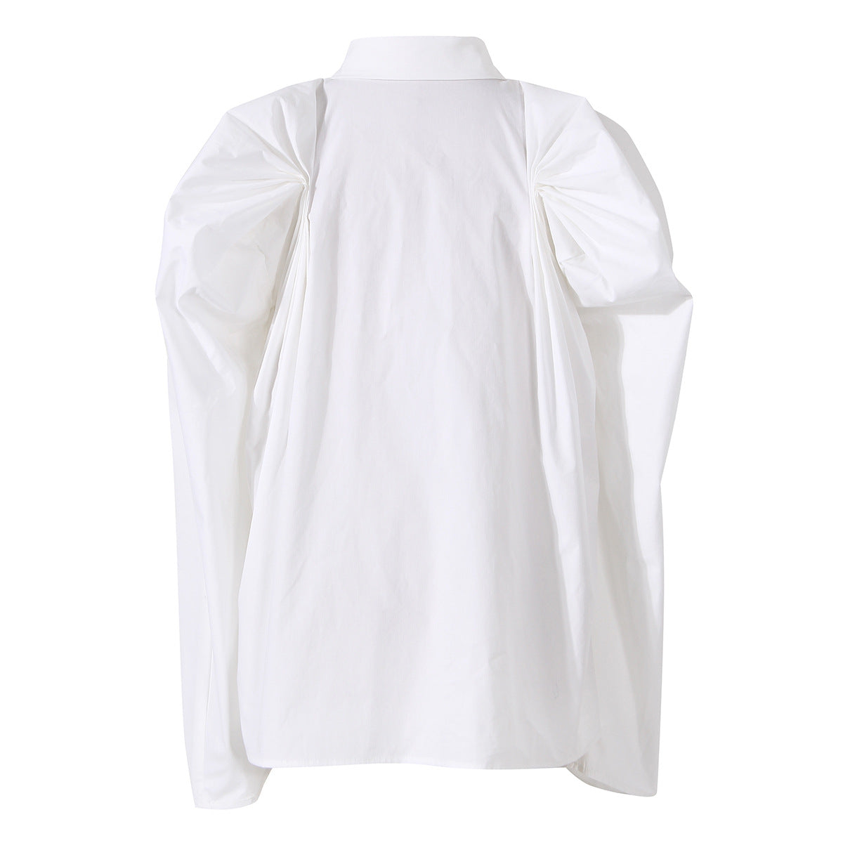 Puff-sleeve button-up shirt - Limru