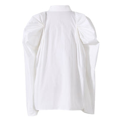 Puff-sleeve button-up shirt - Limru