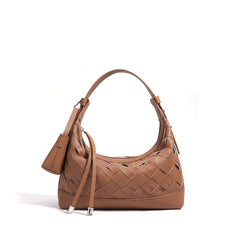 woven crescent hobo bag with top handle – IVYV