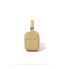 woven mini top-handle bag with flap buckle – IVX