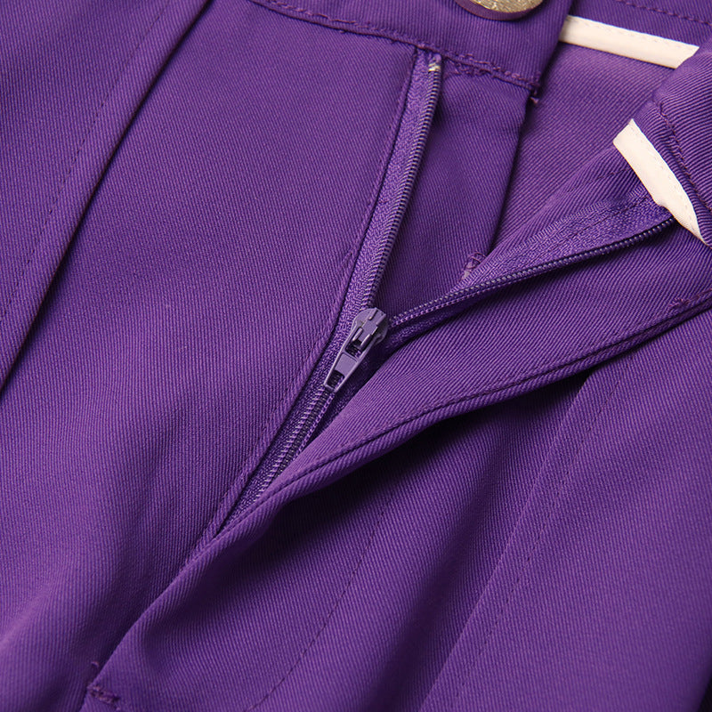 high-waist wide-leg tailored pants - Sapy