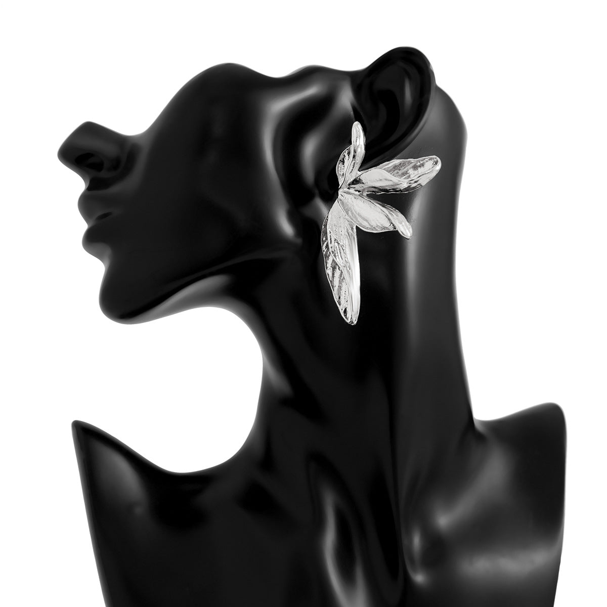 Sculpted Petal Statement Earrings – Fnurmi