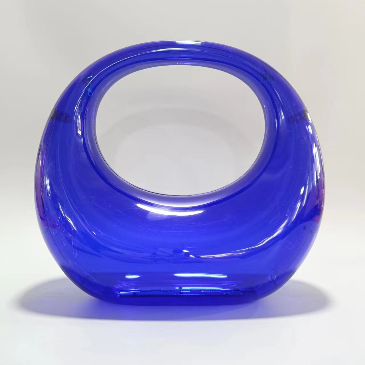round top-handle acrylic handbag - Errolyn
