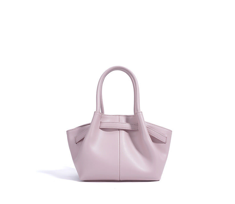 soft-structured mini tote with turn-lock – LILC