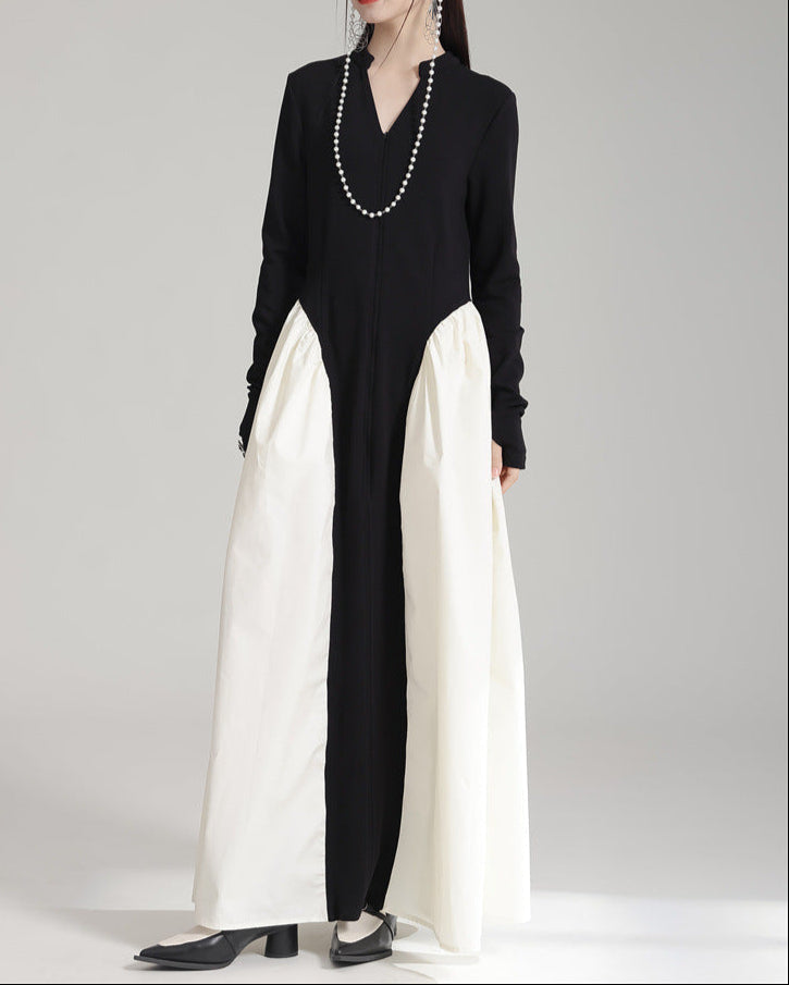 off-shoulder knit bodycon dress with front clasp – MAELLE