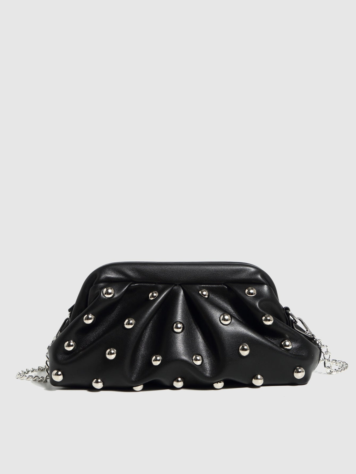 Clutch bag with studded accents - Esduri