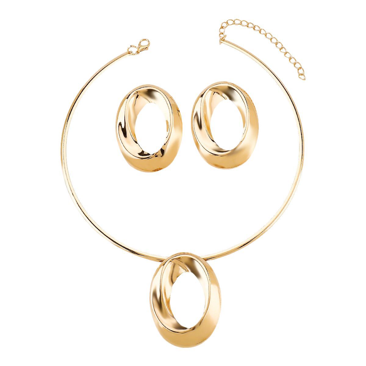 sculptural knot choker & earrings set – IOVA