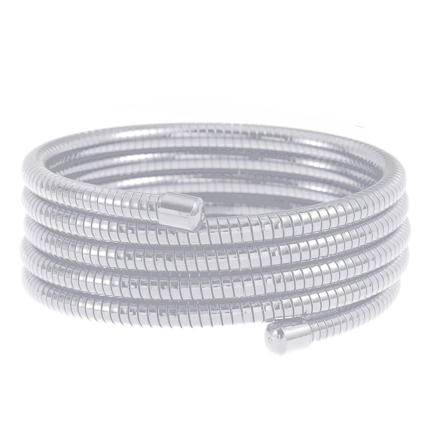 spiral wrap bracelet with segmented gold coils – LYIRAZ
