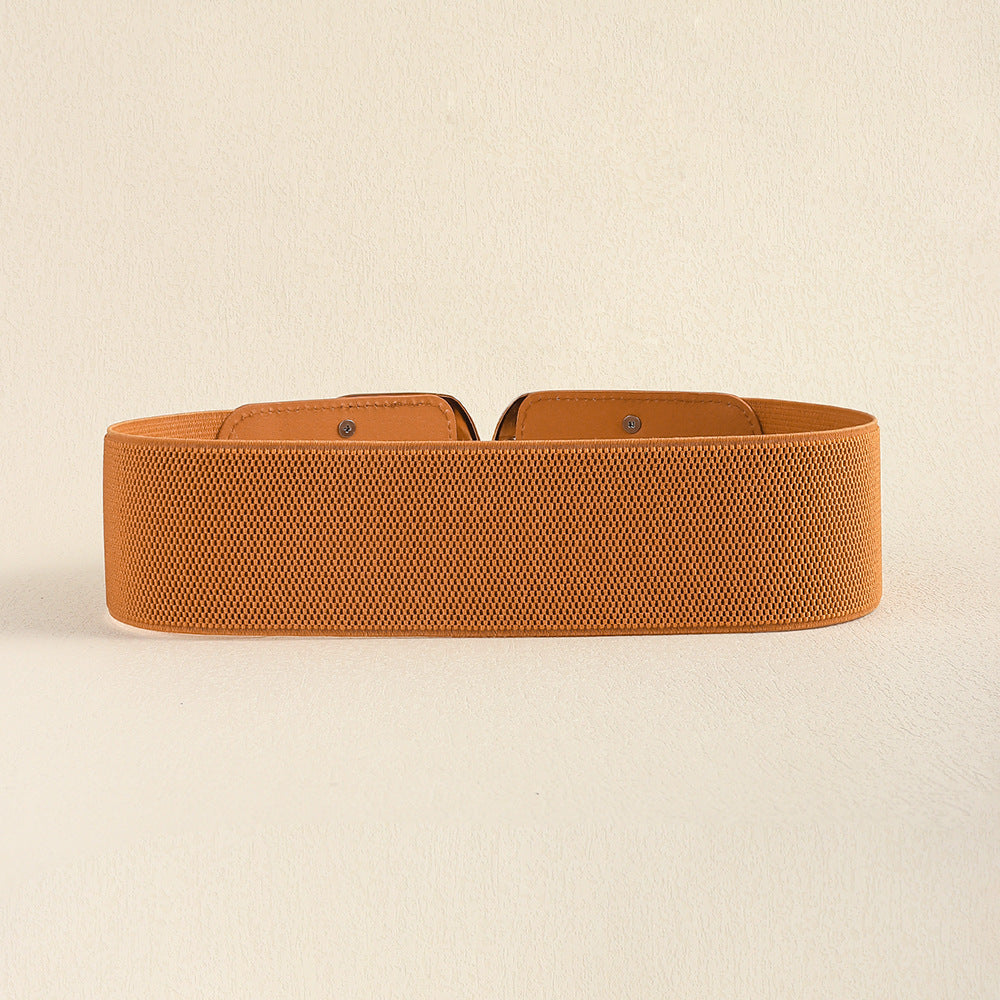New Women's Coat Belt Elastic Waist Belt - ZEYIA