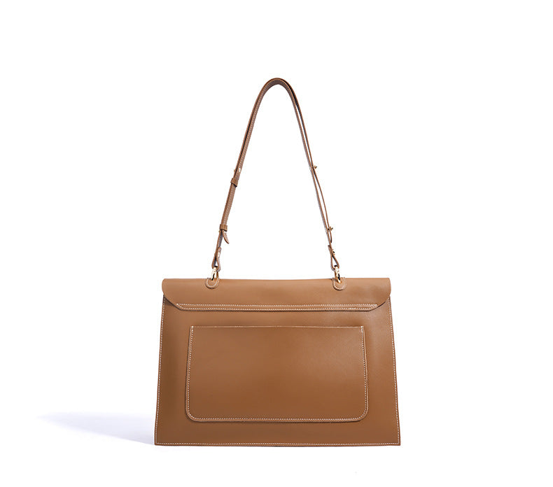 flap shoulder bag with adjustable strap – SIENNA