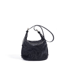 soft leather bucket bag with adjustable strap - MAYDA