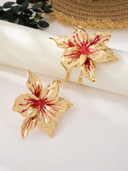 Oversized Flower Detail Ring & Bracelet - Findy