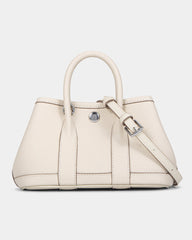 mini tote bag with top handles and crossbody strap - MAZA