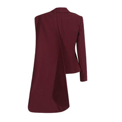 Tailored blazer with dramatic cape detail - Eliry