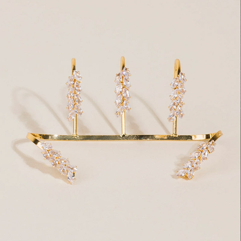 crystal cluster multi-finger ring – Acham