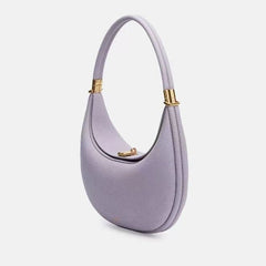 crescent hobo bag with gold hardware – MIRA