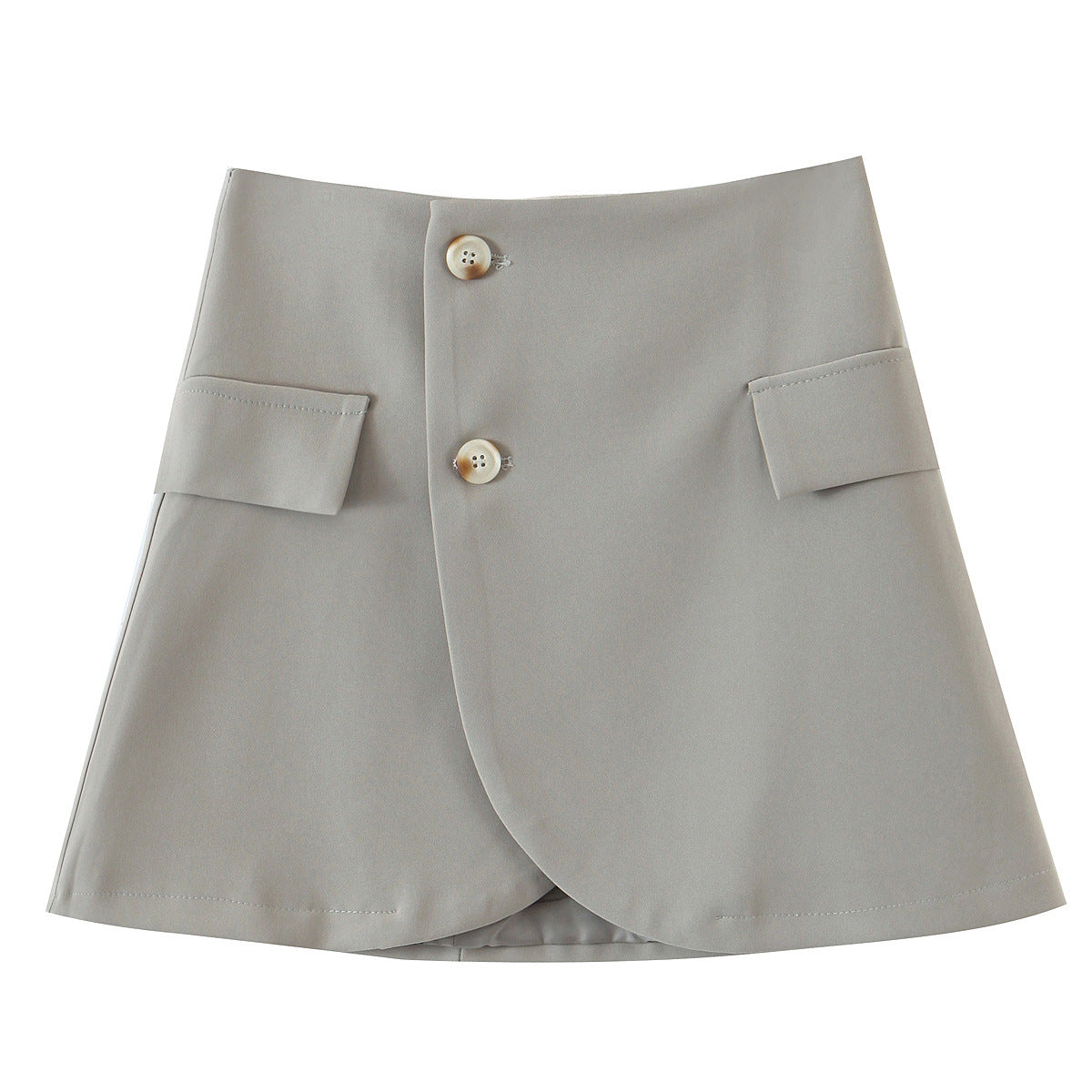 Cropped blazer with wrap skirt - Ikujy