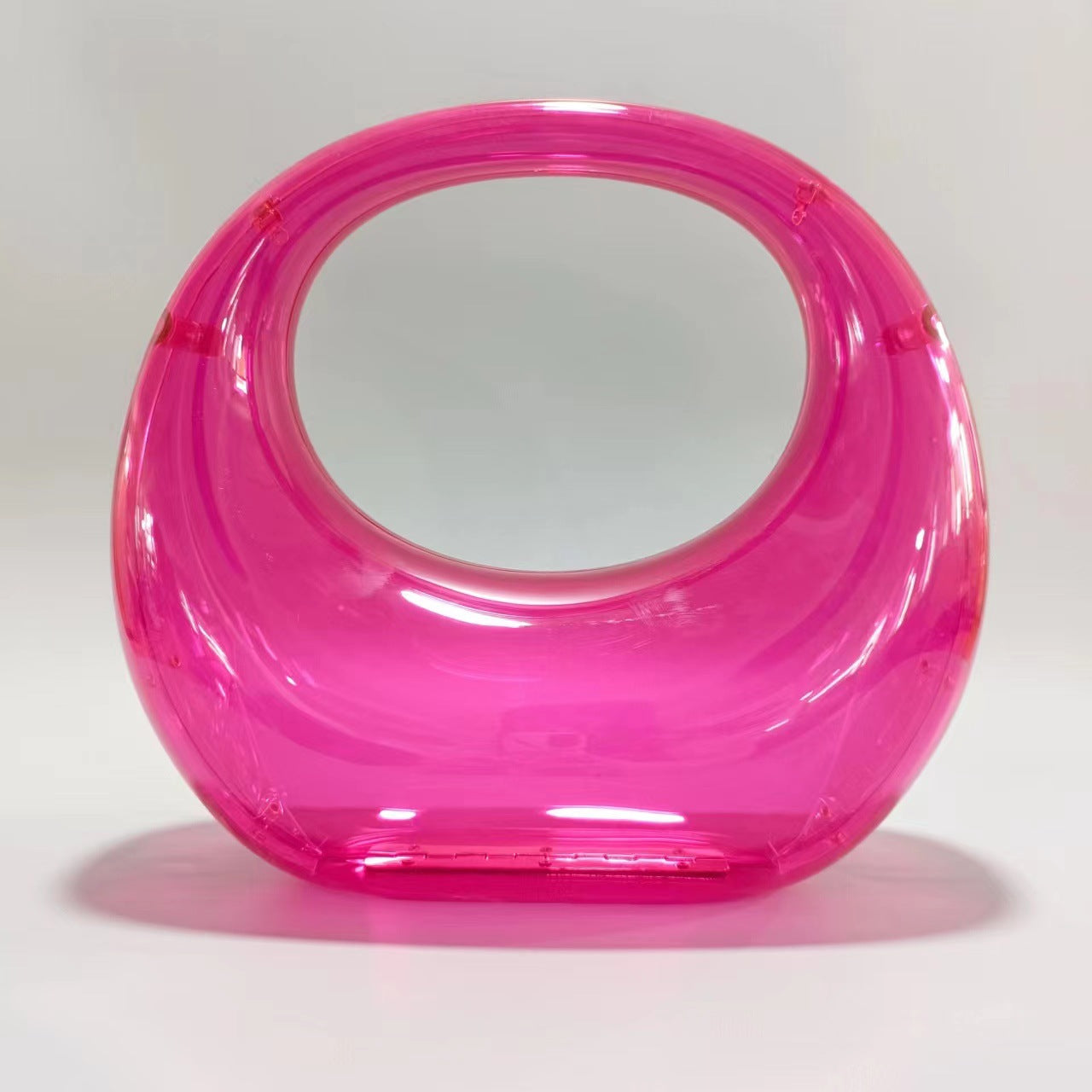 round top-handle acrylic handbag - Errolyn