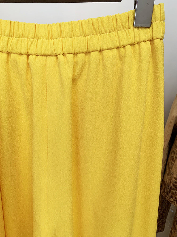 double-breasted tailored pantsuit with crystal trim - Cathy