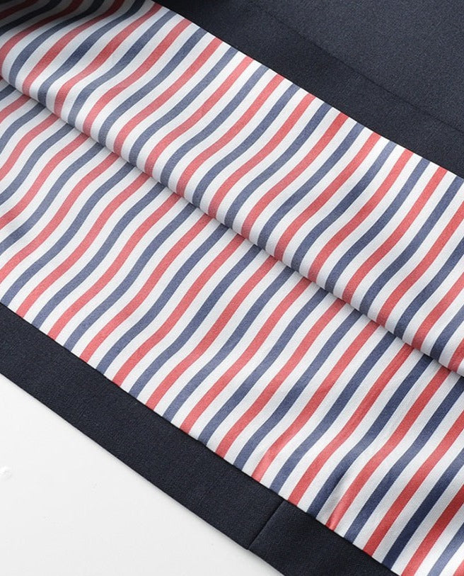 high-waist pencil skirt with side stripes - Adalgisa