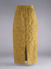 floral jacquard pencil skirt - Eiravati