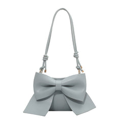 bow-accent crossbody bag with knotted strap - Aegelmaer