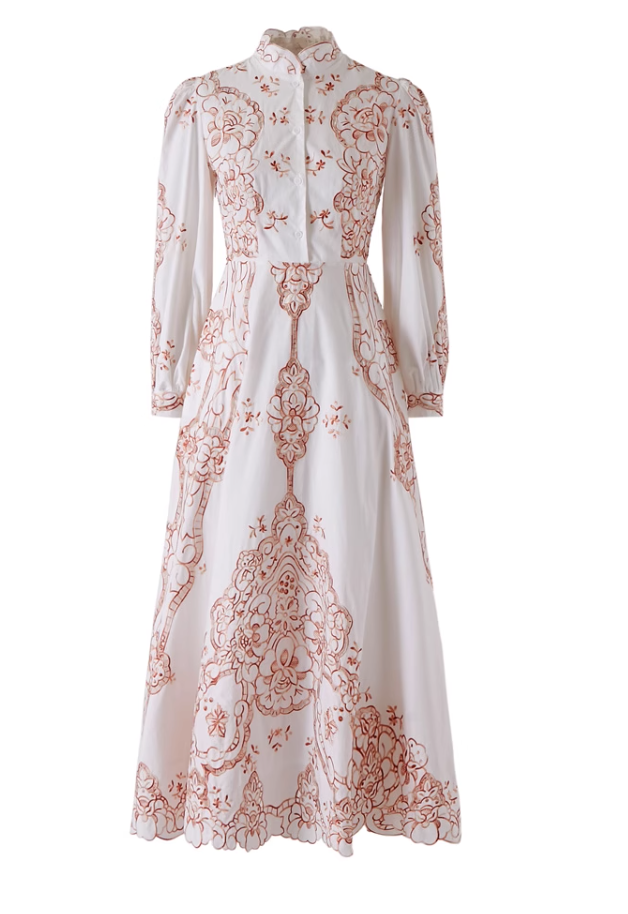 Delicate ruffles dress - Edwyna