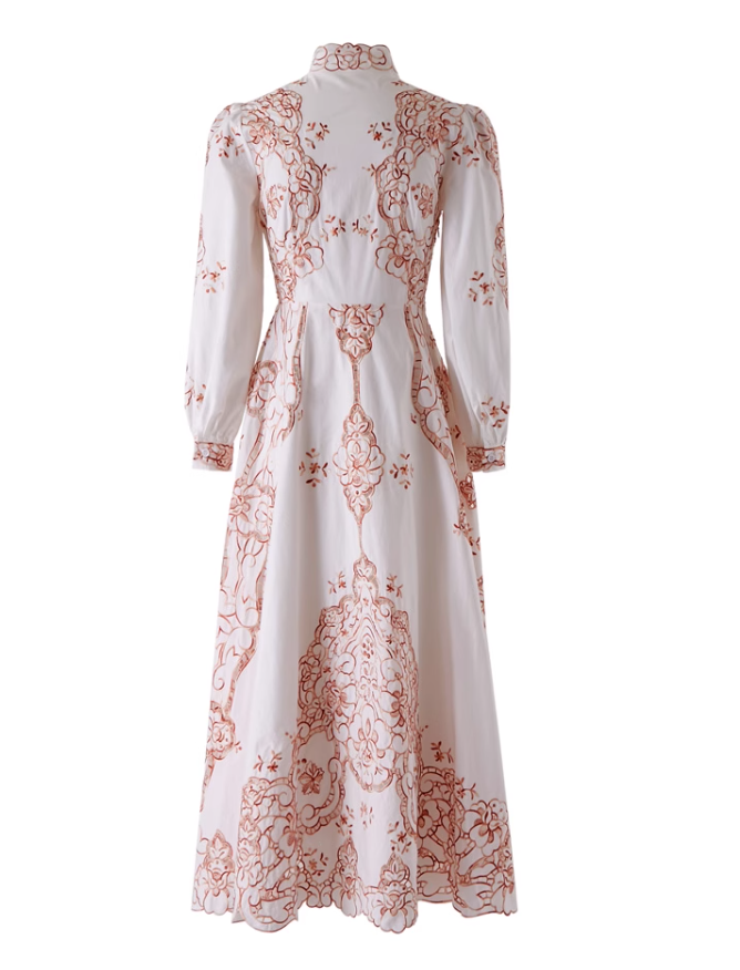Delicate ruffles dress - Edwyna