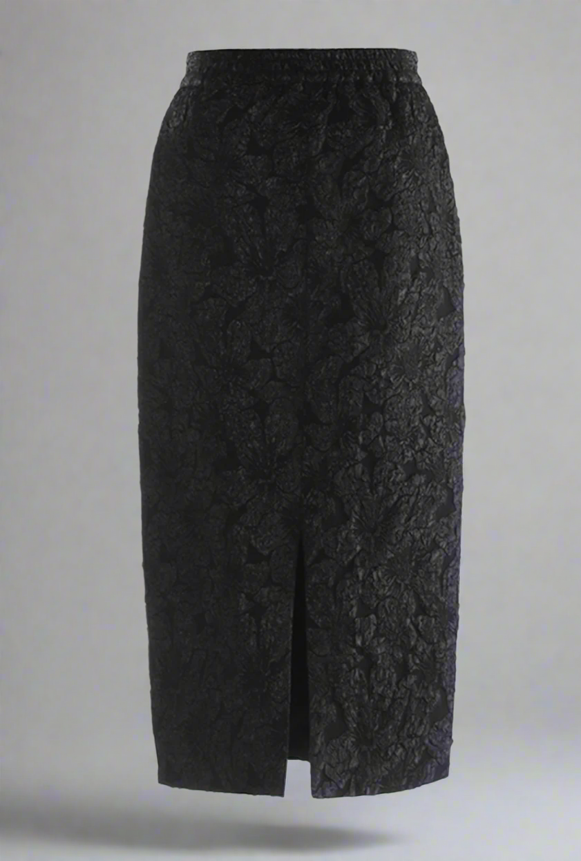 floral jacquard pencil skirt - Eiravati