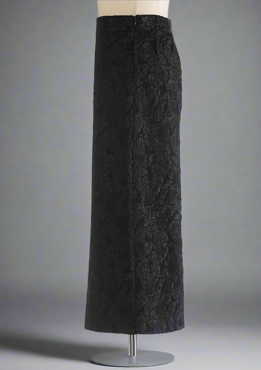 floral jacquard pencil skirt - Eiravati