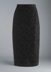 floral jacquard pencil skirt - Eiravati