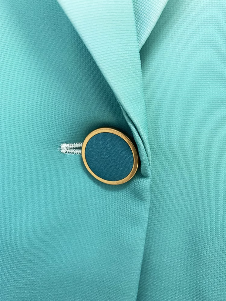 gradient tailored pantsuit with single-breasted blazer – Fannanah