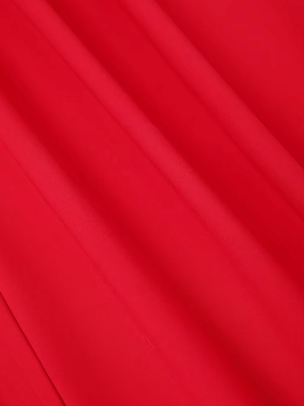 off-shoulder pleated slit gown – Rovon