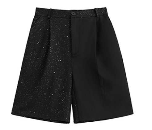 Black and white set with button detail - Linky