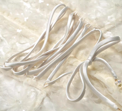 puff-sleeve column dress with crystal neckline – CELESTE