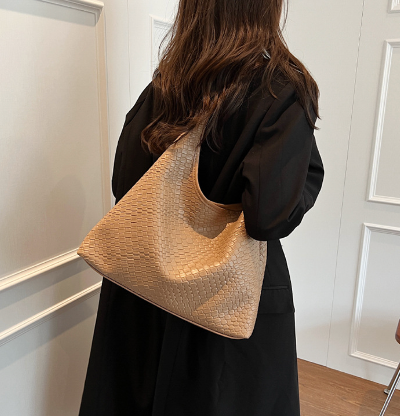woven slouchy shoulder bag – NORXI