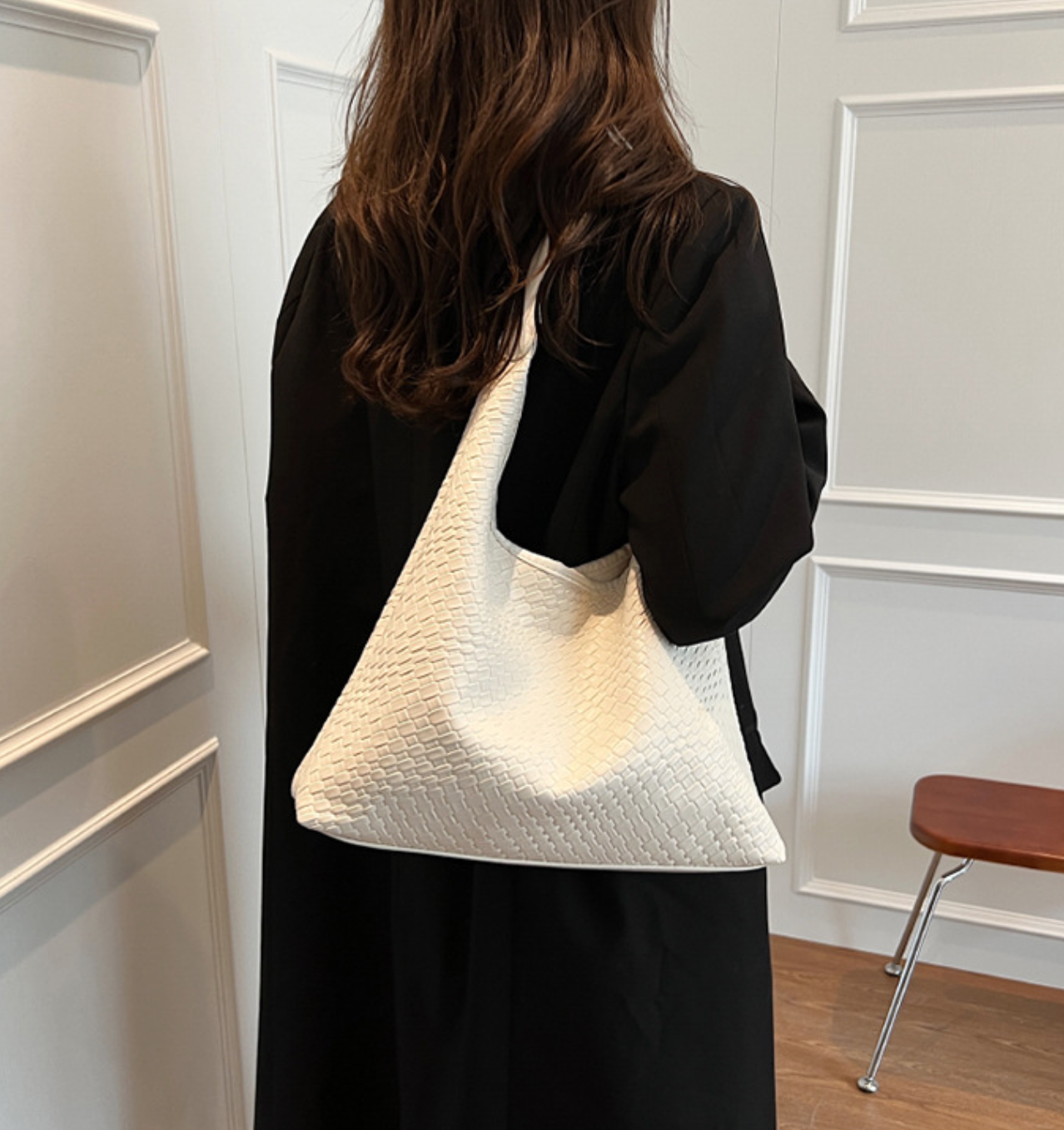 woven slouchy shoulder bag – NORXI