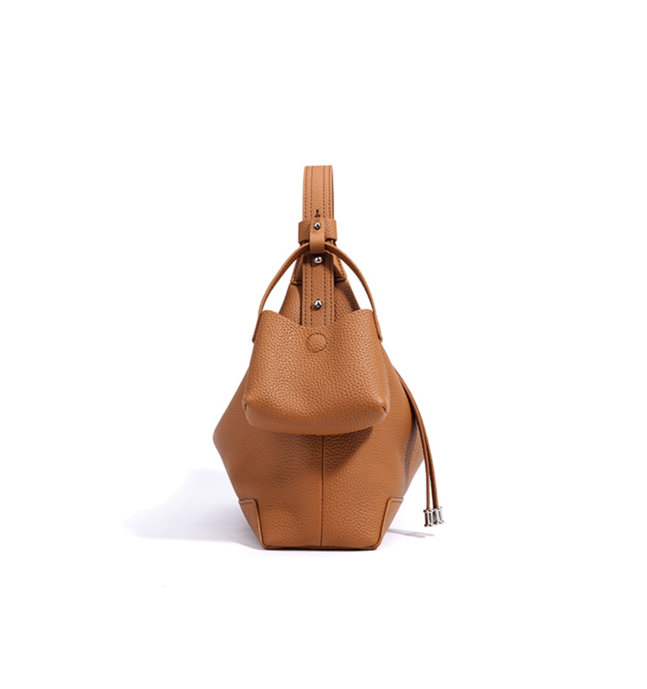 curved hobo bag with coin pouch detail – SIENAV
