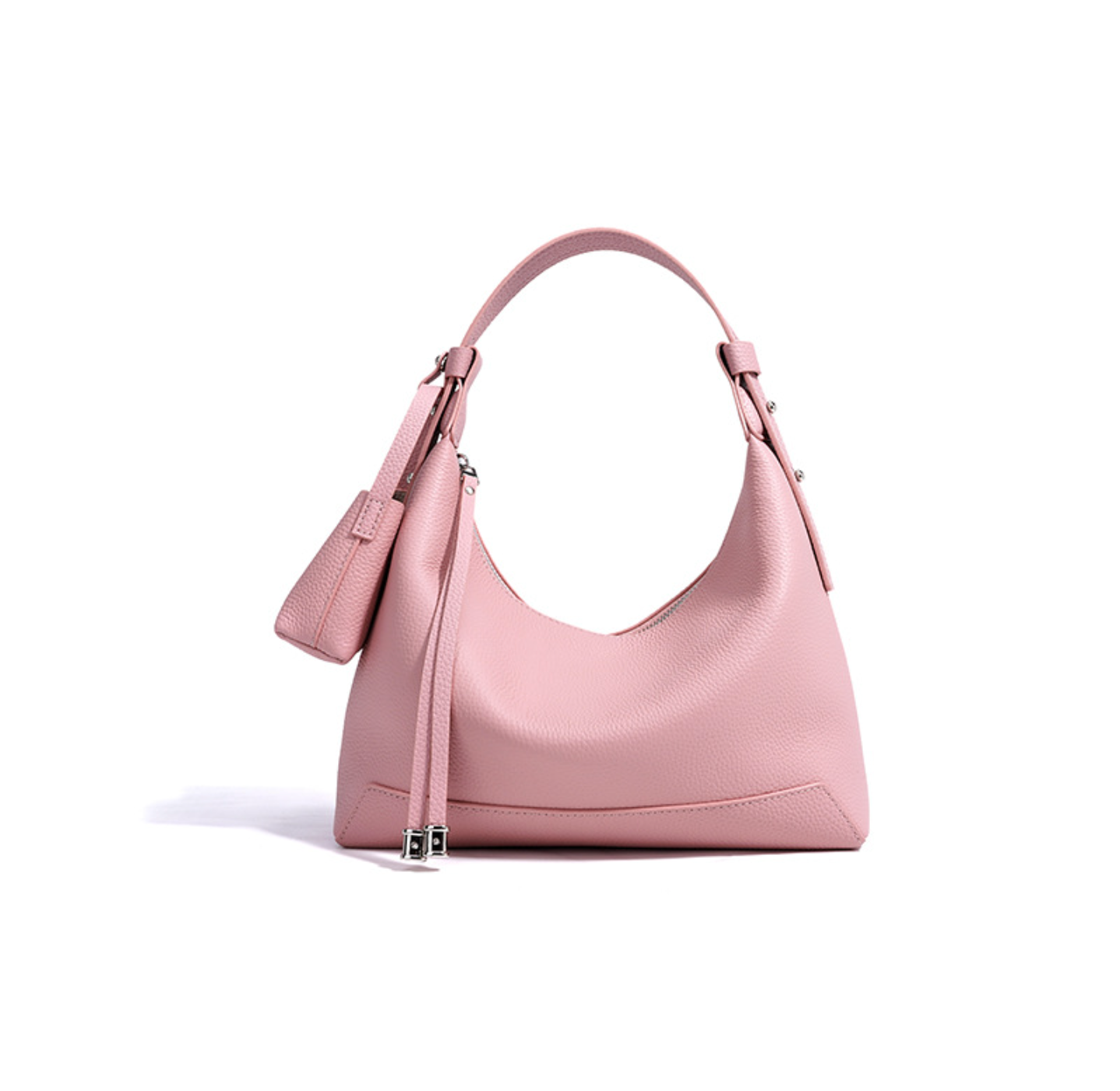 curved hobo bag with coin pouch detail – SIENAV