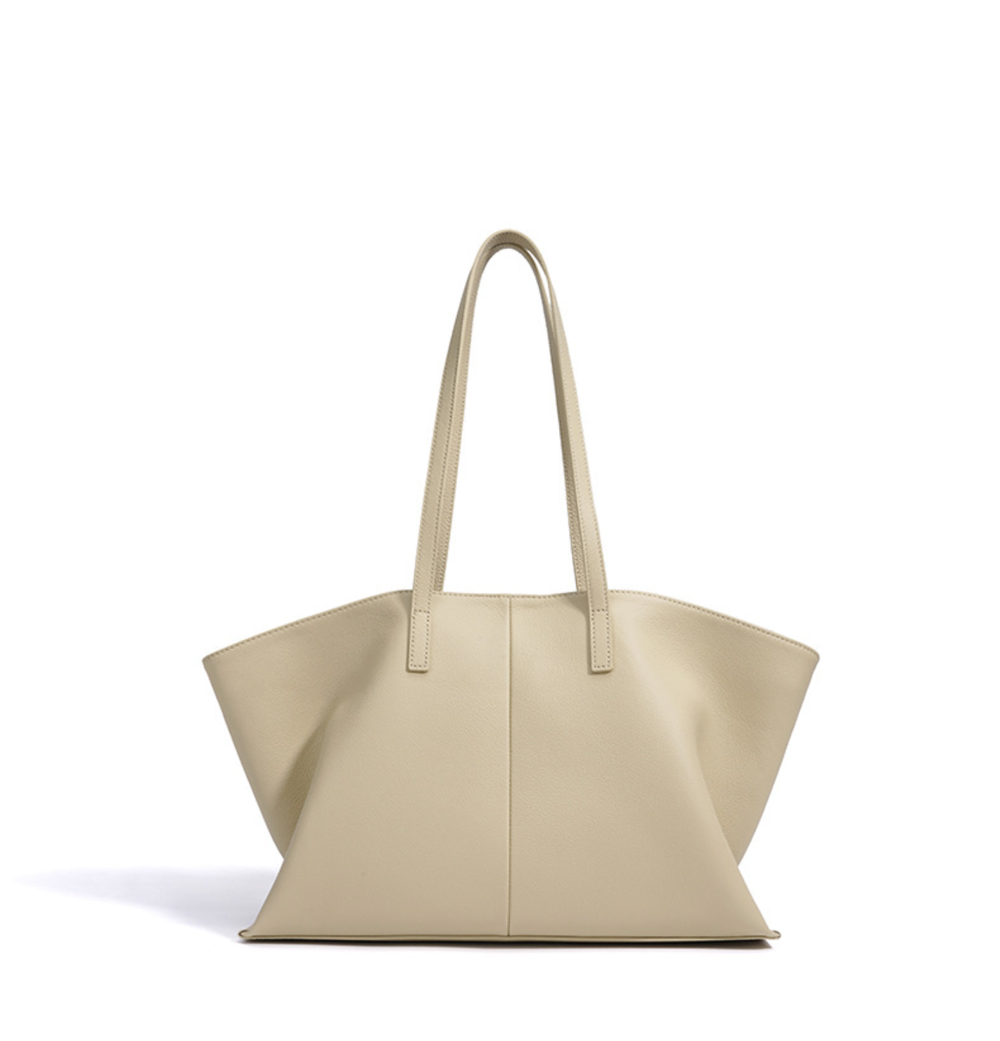 structured tote bag with mini drawstring pouch – OASIS