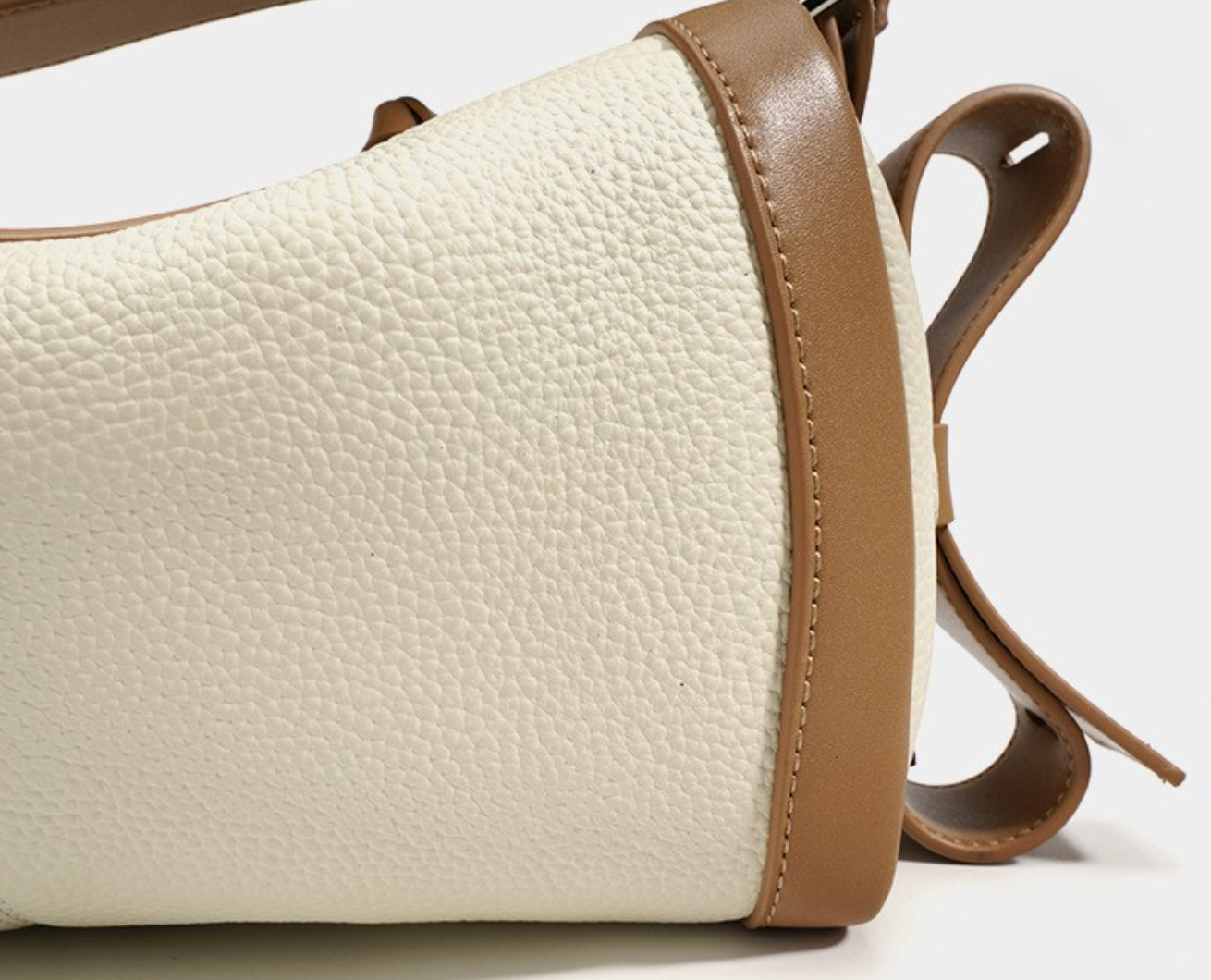 structured mini shoulder bag with bow detail – COCOA