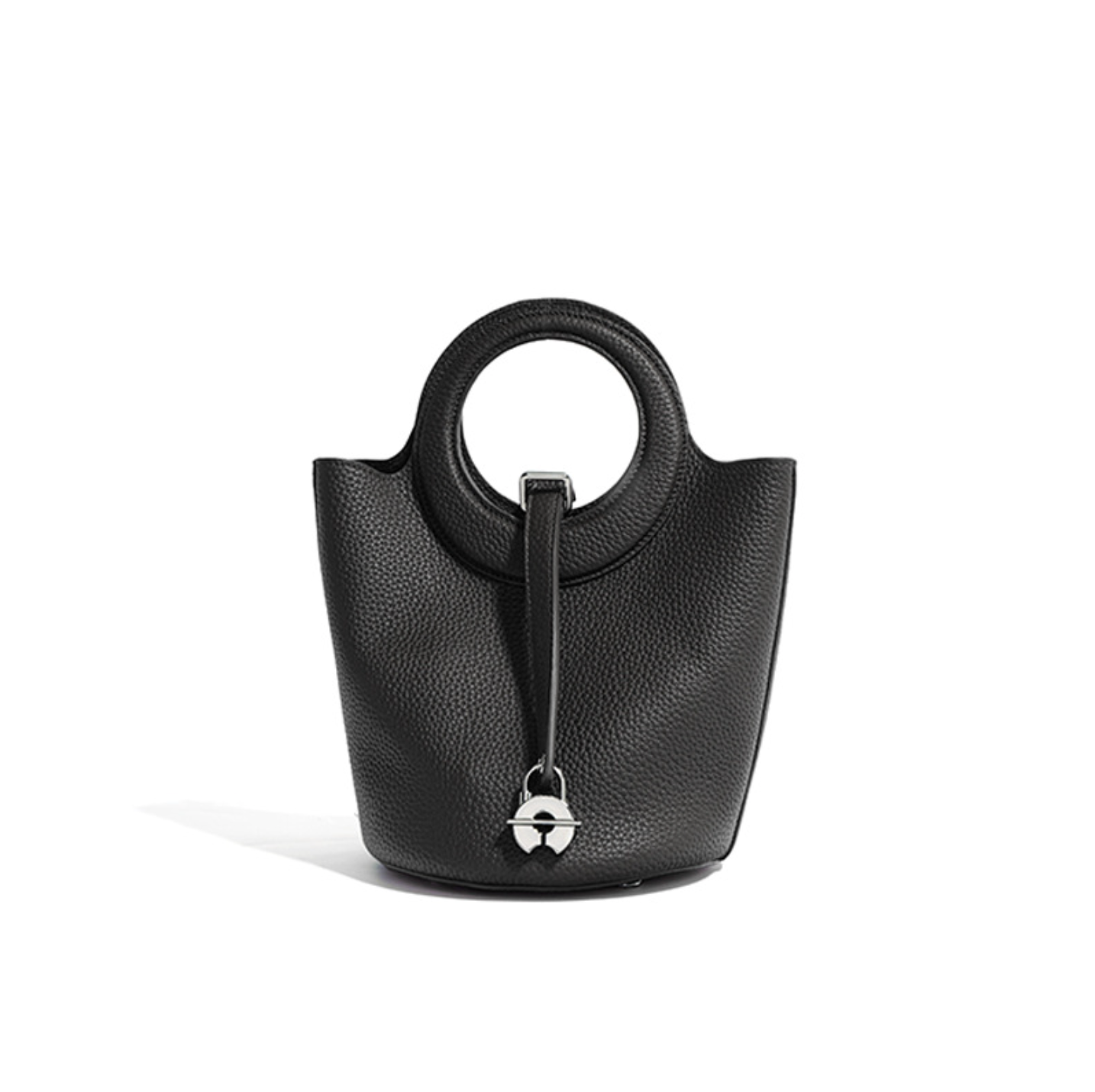 mini bucket tote with circle handles – LYRA