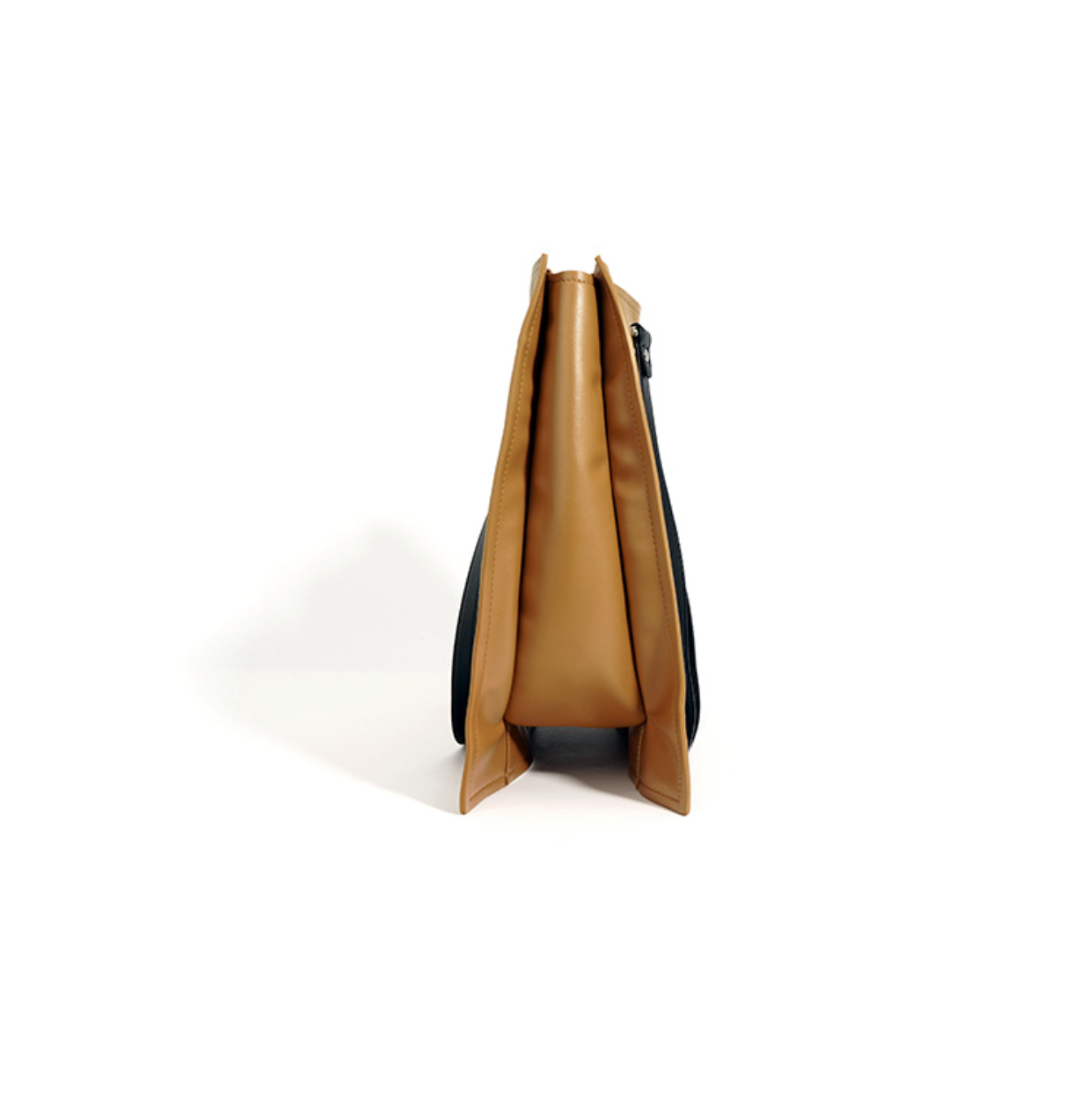 slouchy tote bag with contrast handles – SIENNA